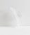 White Frosted Matte Additional Massive Hair Claw Clip New Glance