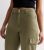 Petite Khaki Denim Cuffed Shipment Trousers New Glance