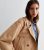 Camel Crop Trench Jacket New Glance