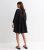 Black Cotton V Neck Mini Smock Get dressed New Glance