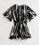 Black Mark Making Frill Seaside Playsuit New Glance