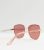 Rose Gold Curved Body Sun shades New Glance