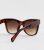 Darkish Brown Sq. Body Sun shades New Glance