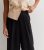 Petite Black Broad Leg Trousers New Glance