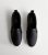 Black Leather-based-Glance Slip On Running shoes New Glance