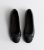 Black Leather-based-Glance Ballerina Pumps New Glance