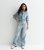 Petite Faded Blue Denim Huge Leg Jumpsuit New Glance