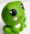 Inexperienced Frog Tension Ball New Glance