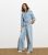 Faded Blue Denim Large Leg Jumpsuit New Glance