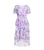 QUIZ Lilac Floral Chiffon Tiered Midi Get dressed New Glance