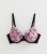 Purple DD+ Floral-Embroidered Demi Bra New Glance