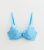 Blue DD+ Floral-Embroidered Demi Bra New Glance