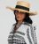 South Seaside Cream Boater Solar Hat New Glance