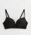 Black Seamless Non Stressed Push Up Bra New Glance