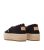 TOMS Black Slip On Platform Espadrilles New Glance