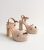 Broad Are compatible Off White Platform Heeled Sandals New Glance