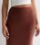 Petite Brown Jersey Break up Hem Midi Skirt New Glance