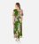 Mela Inexperienced Floral Maxi Get dressed New Glance