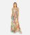 Yumi Multicoloured Combined Print Shirred Maxi Get dressed New Glance