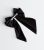 Black Satin Massive Bow Hair Slide New Glance