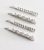 4 Pack Silver Fake Pearl and Diamanté Hair Slides New Glance