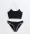 Women Black Tank Best Bikini Set New Glance