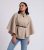 City Bliss Stone Poncho Jacket New Glance