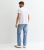 Males’s Jack & Jones Blue Ripped-Knee Denims New Glance