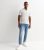 Males’s Jack & Jones Off White Polo Blouse New Glance