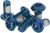 Clarks Steel Anodised Rotor Bolts – Blue