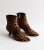 Stone Animal Print Heel Ankle Boots New Glance