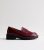 Broad Have compatibility Burgundy Leather-based-Glance Chunky Loafers New Glance