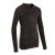 Kids’ Long-sleeved Thermal Base Layer Top Keepdry 500 – Black