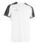 Short-sleeved Football Shirt Viralto Solo – White & Black