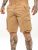 Kruze Mens Soft Cotton Cargo Summer Shorts