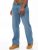 Men’s Blue Wash Boot Cut Denim Jeans | FBM Designer Menswear