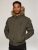 Mens Kruze Clothing Drift | Windproof Bomber Faux Fur Hooded Jacket