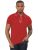 Kruze Mens Short Sleeve Casual Polo Shirt