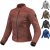 Rev It Eclipse Ladies Motorcycle Jacket – Burgundy Red – UK 16 | EU 44 | US 14 | XL, Burgundy Red