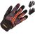 Spada Splash CE Motorcycle Gloves – Black Orange – 11cm | XL, Black Orange