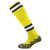 Mitre Department Tec Sock – Yellow/Black/White