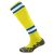 Mitre Department Tec Sock – Yellow/Royal/White