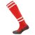 Mitre Department Tec Sock – Scarlet/White/Scarlet