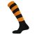 Mitre Mercury Hoop Sock – Black/Amber