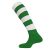 Mitre Mercury Hoop Sock – Emerald/White