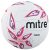 Mitre Pursue Netball – White/Magenta/Crimson