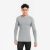 Grownup Keepdry Lengthy-sleeved Thermal Undies Best – Gray