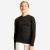 Children’ Long-sleeved Thermal Base Layer Top Keepdry 500 – Black