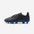 Youngsters’ Lace-up Leather-based Soccer Boots Viralto Ii Fg – Black/lightning