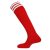 Prostar Mercury 3 Stripe Sock – Scarlet/White